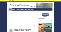 Desktop Screenshot of clockowner.com